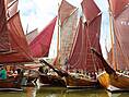 Althäger Fischerregatta - Zeesenboote im Althäger Hafen