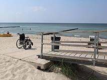 barrierefreundlicher Strandzugang Ahrenshoop - Strandaufgang 4