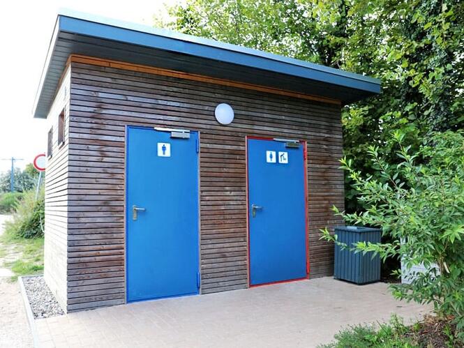 Wickelplatz für Babys in Ahrenshoop