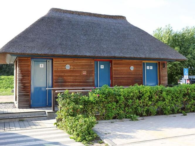 Wickelplatz für Babys in Ahrenshoop