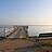 Bodden - kleiner Hafen mit Seebrücke / Born a. Darß