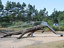 Spielplatz in Born a. Darß an der Festwiese - Rutsche