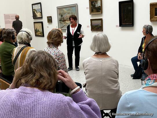 Führung durch die Ausstellung