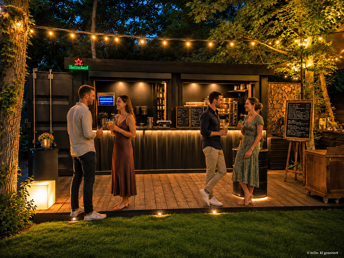 Tanzschule »Alte Försterei« in Wieck a. Darß - Sommerbar »Aperitivo«
