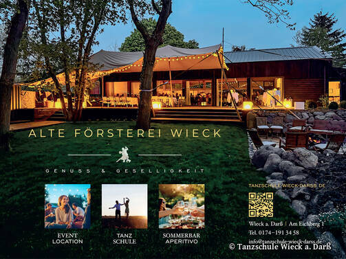 Flyer Tanzschule Alte Försterei Wieck