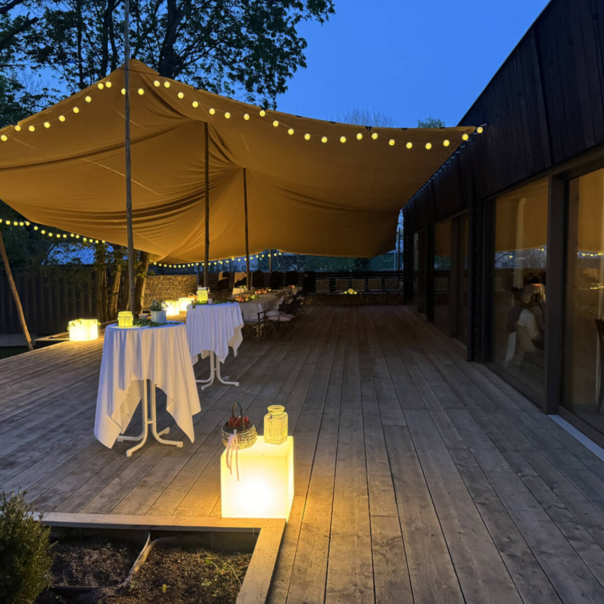 Tanzschule »Alte Försterei« in Wieck a. Darß - Terrasse