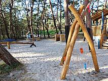 Spielplatz im Küstenwald Dierhagen - Kletternetz