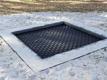 Spielplatz im Küstenwald Dierhagen - Trampolin