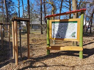 Walderlebnispfad Dierhagen - Infotafel Klimawandel