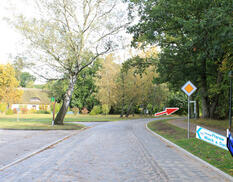 Fahrrad- und Reitweg am Bodden