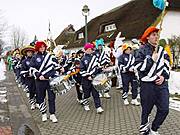 Umzug vor dem Fastnachtstonnenabschlagen 2009