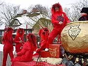 Umzug vor dem Fastnachtstonnenabschlagen 2009