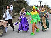 Umzug vor dem Fastnachtstonnenabschlagen 2011