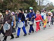 Umzug vor dem Fastnachtstonnenabschlagen 2011