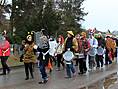 Umzug vor dem Fastnachtstonnenabschlagen 2012