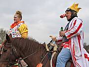 Umzug vor dem Fastnachtstonnenabschlagen 2015