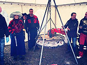 Umzug vor dem Fastnachtstonnenabschlagen 2016