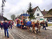 Umzug vor dem Fastnachtstonnenabschlagen 2016