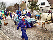 Umzug vor dem Fastnachtstonnenabschlagen 2016