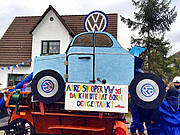 Umzug vor dem Fastnachtstonnenabschlagen 2016