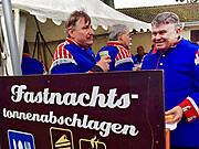 Umzug vor dem Fastnachtstonnenabschlagen 2016