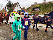 Umzug vor dem Fastnachtstonnenabschlagen 2016