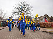 Umzug vor dem Fastnachtstonnenabschlagen 2016