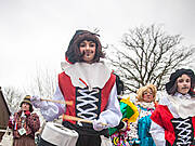 Umzug vor dem Fastnachtstonnenabschlagen 2016