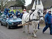 Umzug vor dem Fastnachtstonnenabschlagen 2016