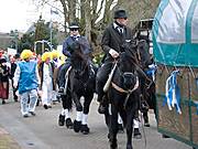 Umzug vor dem Fastnachtstonnenabschlagen 2016