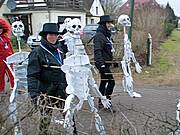 Umzug vor dem Fastnachtstonnenabschlagen 2016