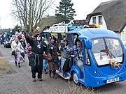 Umzug vor dem Fastnachtstonnenabschlagen 2016