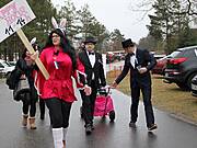 Umzug vor dem Fastnachtstonnenabschlagen 2017
