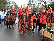 Umzug vor dem Fastnachtstonnenabschlagen 2017