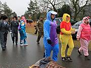 Umzug vor dem Fastnachtstonnenabschlagen 2017