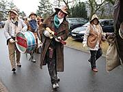 Umzug vor dem Fastnachtstonnenabschlagen 2017