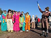 Umzug vor dem Fastnachtstonnenabschlagen 2019