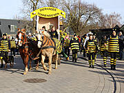 Umzug vor dem Fastnachtstonnenabschlagen 2020