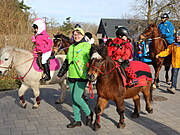 Umzug vor dem Fastnachtstonnenabschlagen 2020