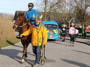 Umzug vor dem Fastnachtstonnenabschlagen 2020
