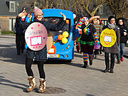 Umzug vor dem Fastnachtstonnenabschlagen 2020