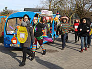 Umzug vor dem Fastnachtstonnenabschlagen 2020