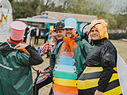 Umzug vor dem Fastnachtstonnenabschlagen 2022