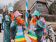 Umzug vor dem Fastnachtstonnenabschlagen 2022