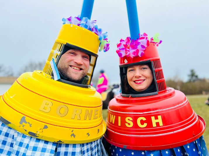 Festumzug 2023 vor dem Fastnachts-tonnenabschlagen