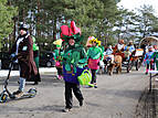 Fastnachtstonnenabschlagen Born a. Darß 2025 - Festumzug