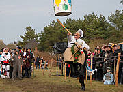 Borner Fastnachtstonnenabschlagen zu fuß 2014