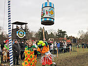 Borner Fastnachtstonnenabschlagen zu fuß 2015