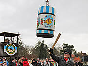 Borner Fastnachtstonnenabschlagen zu fuß 2015