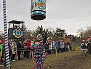 Borner Fastnachtstonnenabschlagen zu fuß 2015